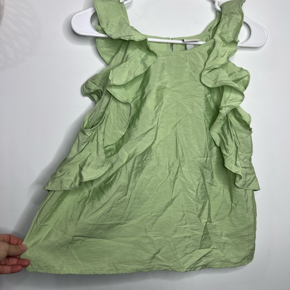 A New Day Ruffle Top New With Tags Size Medium - Picture 2 of 7